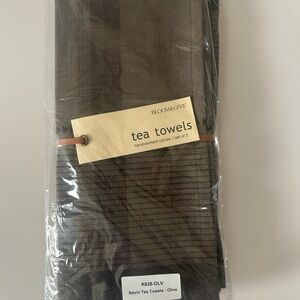 Olive Tea Towels - Set of 2